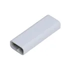 Satco 63-414 White End To End Coupler