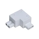 Satco 63-415 White L Connector