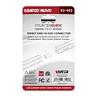 Satco 63-463 Black Direct Connector (Pack of 2)