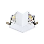 Satco 65-1183 White L-Connector Linear System