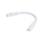 Satco 65-1226 8" Male Connector For LED Connectable Strip Light 