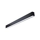 Satco 65-1281 4' Black LED Linear Architectural Light Wattage and CCT Selectable
