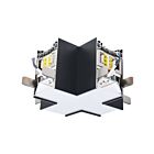 Satco 65-1284 Black X-Connector Linear System