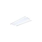 Satco 65-1300 1' X 4' White Troffer Wattage and CCT Selectable with Integrated LED