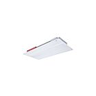 Satco 65-1604 2' X 4' White Troffer Wattage and CCT Selectable with Integrated LED