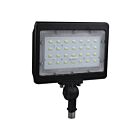 Satco 65-538R1 50W Bronze LED Flood Light