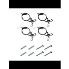 Satco 65-707 60 In. Suspension Kit For 8' Linear Strip Light