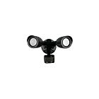 Satco 65-715 20W Black 2 Bullet Head LED Security Light