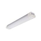 Satco 65-832R1 20W 2' White and Gray LED Linear Vapor Tight