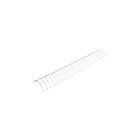 Satco 65-907 White 8' Cambered Protective Cage