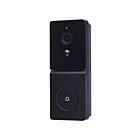 Satco 65-936 Black Smart Doorbell Security Camera