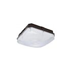 Satco 65-981 Bronze LED Canopy Light Wattage and CCT Selectable