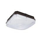 Satco 65-981 Bronze LED Canopy Light Wattage and CCT Selectable