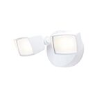 Satco 65-995 White LED 2-Head Security Light