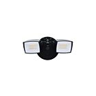 Satco 65-996 Black LED 2-Heads Security Light