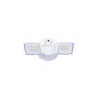Satco 65-997 White LED 2-Heads Security Light