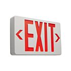 Satco 67-101 LED Edge Lit Exit Sign With Backup