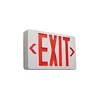 Satco 67-101 LED Edge Lit Exit Sign with Backup