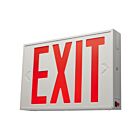 Satco 67-102 LED Edge Lit Exit Sign With Backup