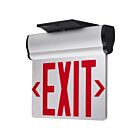 Satco 67-111 LED Edge Lit Exit Sign With Backup