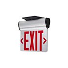 Satco 67-111 LED Edge Lit Exit Sign with Backup