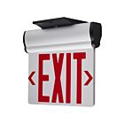 Satco 67-113 LED Edge Lit Exit Sign With Backup