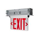 Satco 67-117 LED Edge Lit Exit Sign