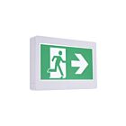 Satco 67-500 3W White Running Man Exit Sign