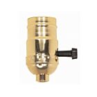 Satco 80-1012 Turn Knob Socket With Removable Knob