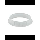 Satco 80-1074 White Die Cast Ring For Threaded Socket