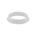 Satco 80-1074 White Die Cast Ring for Threaded Socket