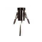 Satco 80-1093 Candelabra Base Phenolic Socket With Spring Clip