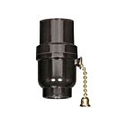 Satco 80-1108 Socket Cap With Metal Bushing Less Set Screw