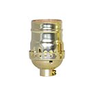 Satco 80-1194 Brite Gilt Short Keyless Socket