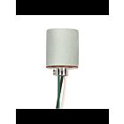Satco 80-1202 Glass Keyless Porcelain Socket