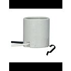 Satco 80-1222 Glass Keyless Porcelain Socket