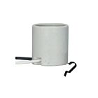 Satco 80-1222 Glass Keyless Porcelain Socket