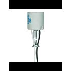 Satco 80-1224 Glass Keyless Porcelain Socket