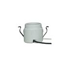 Satco 80-1263 White Keyless Porcelain Socket
