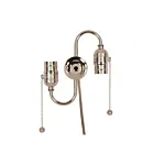 Satco 80-1270 Twin Pull Chain Brite Gilt Chain and End Ball