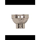 Satco 80-1290 Polished Nickel 3 Piece Solid Brass Cap