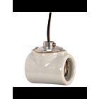 Satco 80-1314 Glazed Twin Porcelain Socket