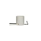 Satco 80-1328 White Keyless Porcelain Socket