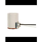 Satco 80-1330 Glazed Keyless Porcelain Socket