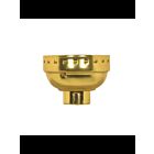 Satco 80-1350 Polished Nickel 3 Piece Solid Brass Cap