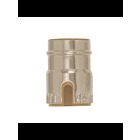 Satco 80-1351 Polished Nickel 3 Piece Solid Brass Cap