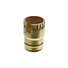 Satco 80-1442 Polished Brass 3 Piece Solid Brass Shell