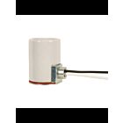 Satco 80-1445 Glazed Keyless Porcelain Socket