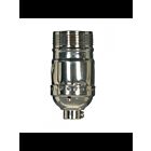 Satco 80-1447 Polished Nickel Standard Keyless Socket