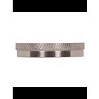 Satco 80-1451 Polished Nickel Stamped Solid Brass Uno Ring